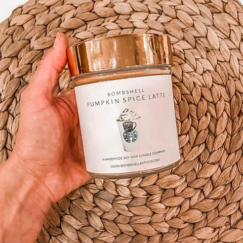 PUMPKIN SPICE LATTE CANDLE
