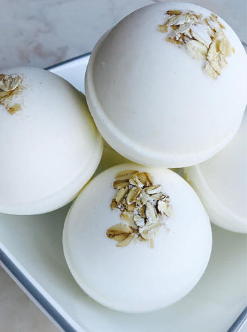 Oatmeal and Milk Bath Bomb