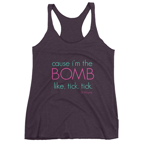 The Bomb tank top